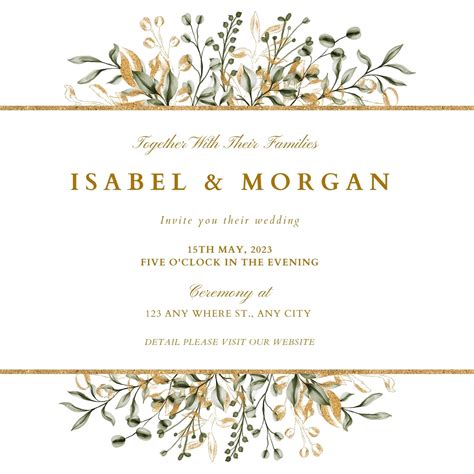 sase wedding invitation|Wedding invitation templates to customize for free .